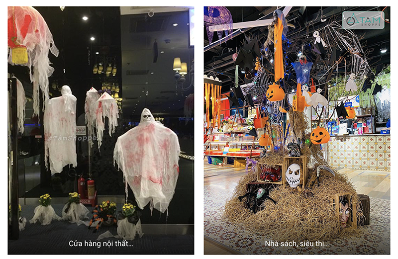 Gợi ý trang trí Halloween cho Shop, cửa hàng kinh doanh thêm hút ...