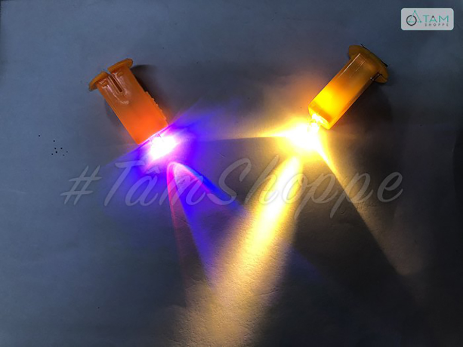 Nút nhựa đèn Led gắn lồng đèn, đồ chơi (sẵn pin) LED-KHAC-01
