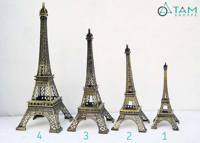 Mô hình tháp Eiffel Paris  Đồ trang trí nội thất