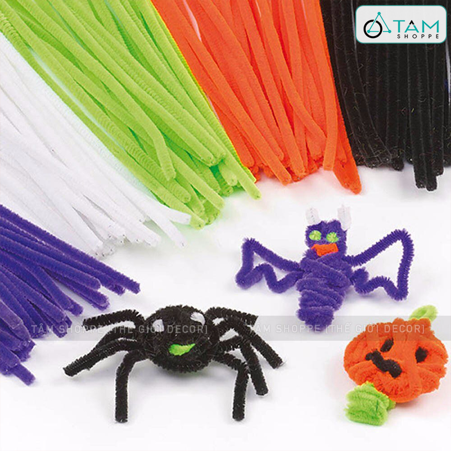 Bó 50-100 dây kẽm nhung làm handmade hàng đẹp PKHM-KEM-02